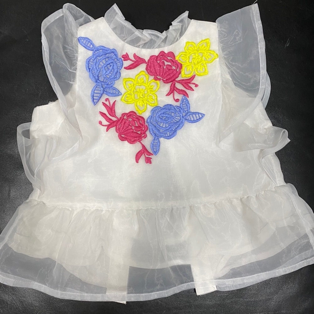 Janie and Jack ruffle top